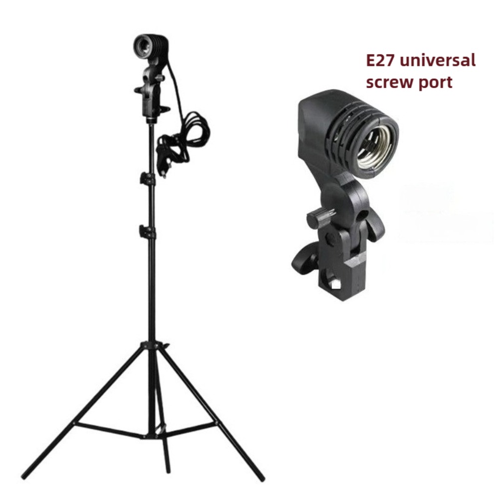 Photography Umbrella Lights - Soporte de bombilla de 2M, enchufe