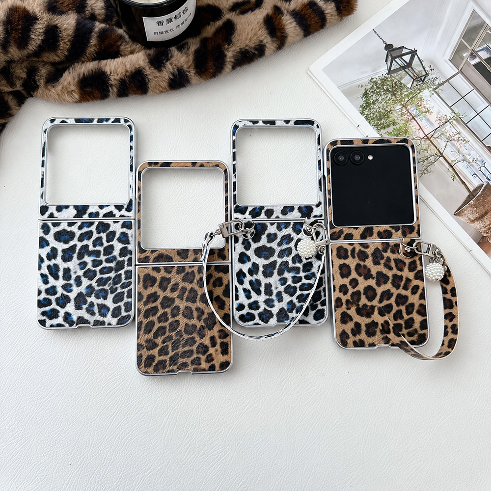 Photography Product - Funda plegable con estampado de leopardo