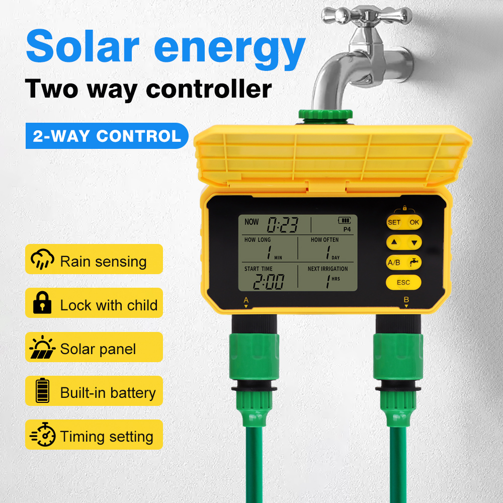 Timelapse Controller - Sistema de Riego Solar con Pantalla