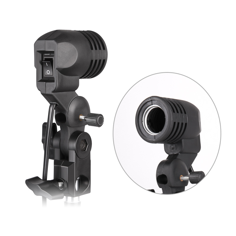 Photography Umbrella Lights - Soporte de bombilla de Cable de