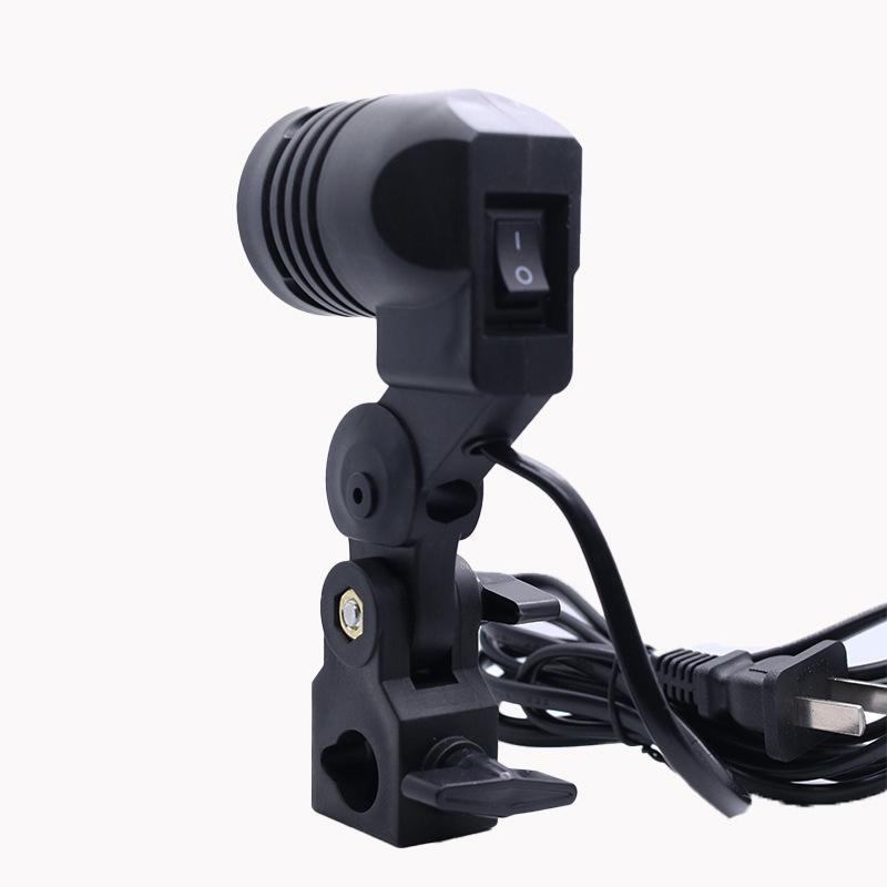 Photography Umbrella Lights - Cable Negro de 1.8M con Base