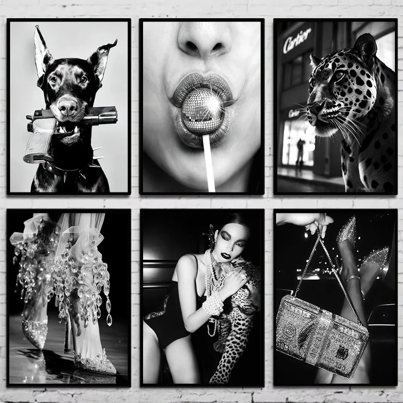 Photography Black And White - Póster de fotografía Vintage en blanco