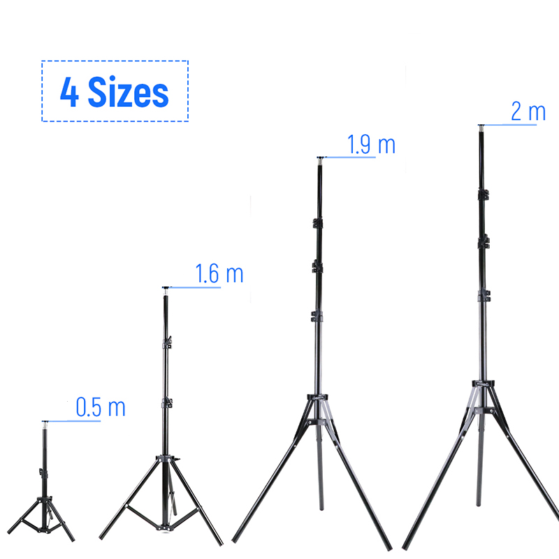 Photography Umbrella Lighting Kit - Trípode de fotografía de 200cm, 160cm,