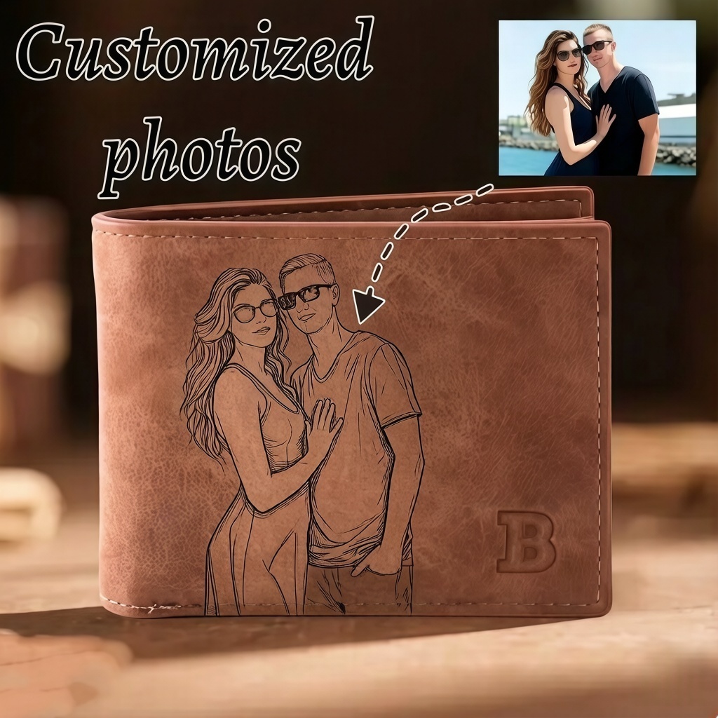 Photography Portfolio - Cartera de piel sintética con foto