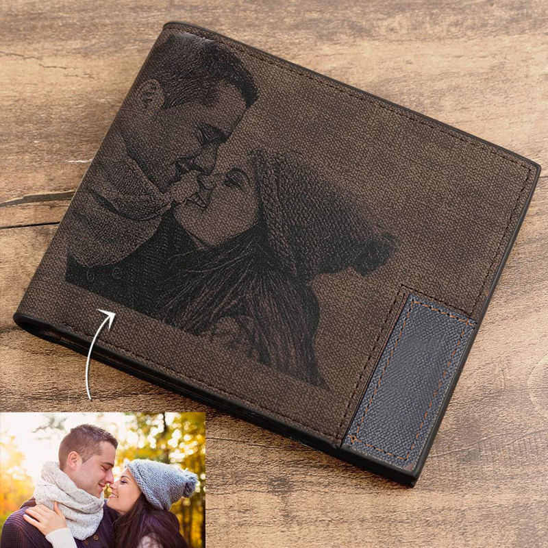 Photography Portfolio - Cartera de cuero PU con imagen