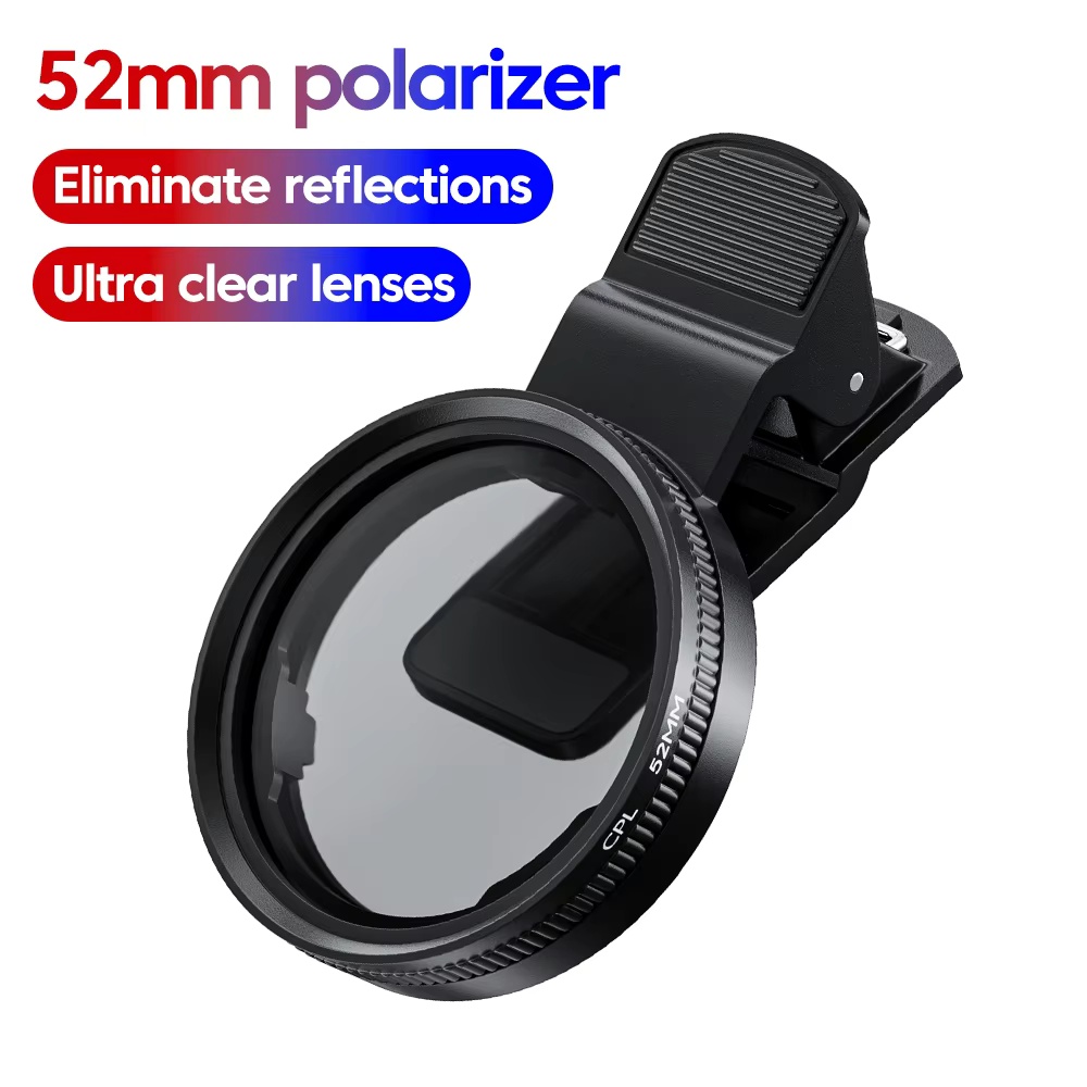 Photography Xiaomi - Clip Polarizador Universal Circular de 52