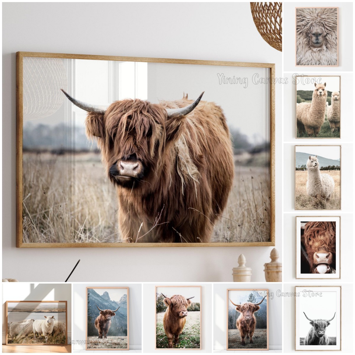 Póster de paisaje nórdico con  - Photography Landscape reseña y precio