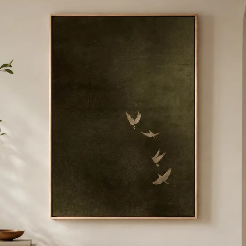 Arte en Lienzo de Pájaro Verde - Photography Pose reseña y precio