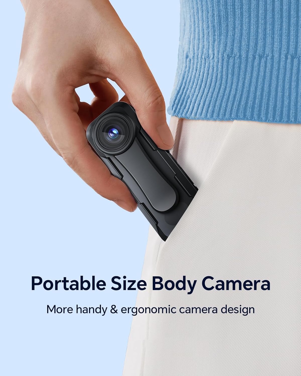 Cámara corporal BOBLOV W1 1080 - Photography Date reseña y precio