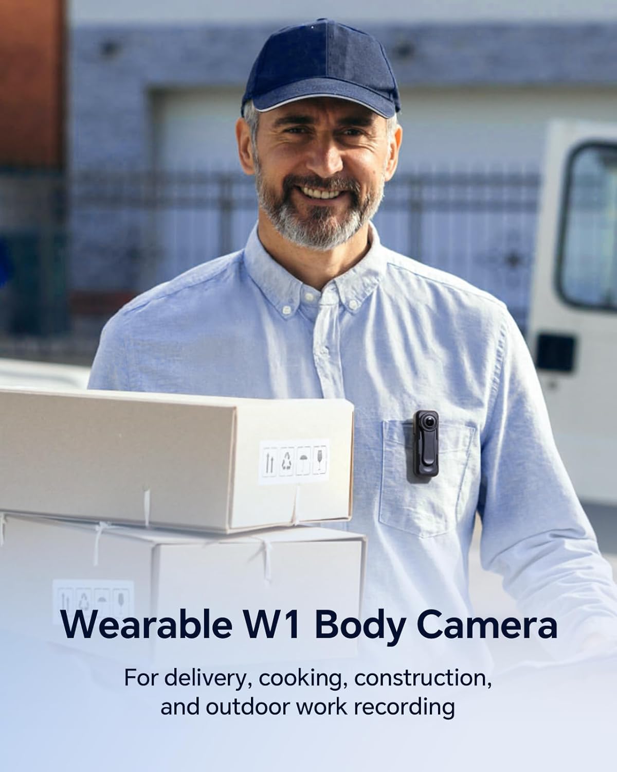 Cámara corporal BOBLOV W1 1080 - Photography Date reseña y precio