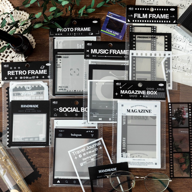 Paquete de 6 pegatinas de marc - Photography Journal reseña y precio