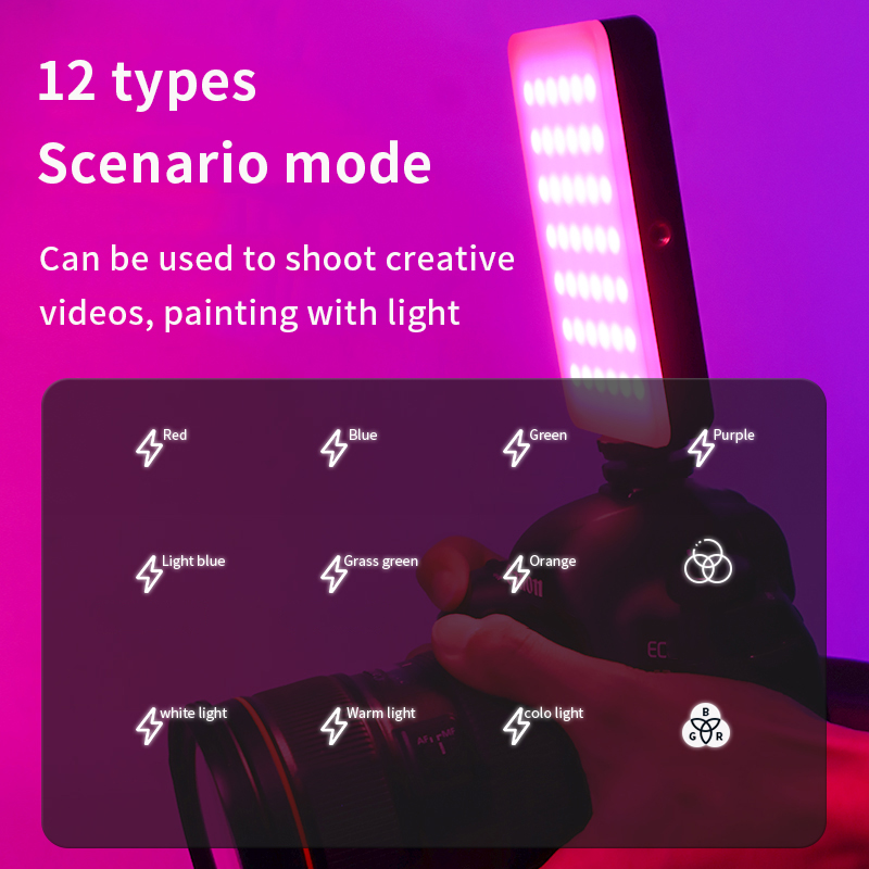 Luz de vídeo RGB, Panel de luz - Photography Umbrella Lights reseña y precio