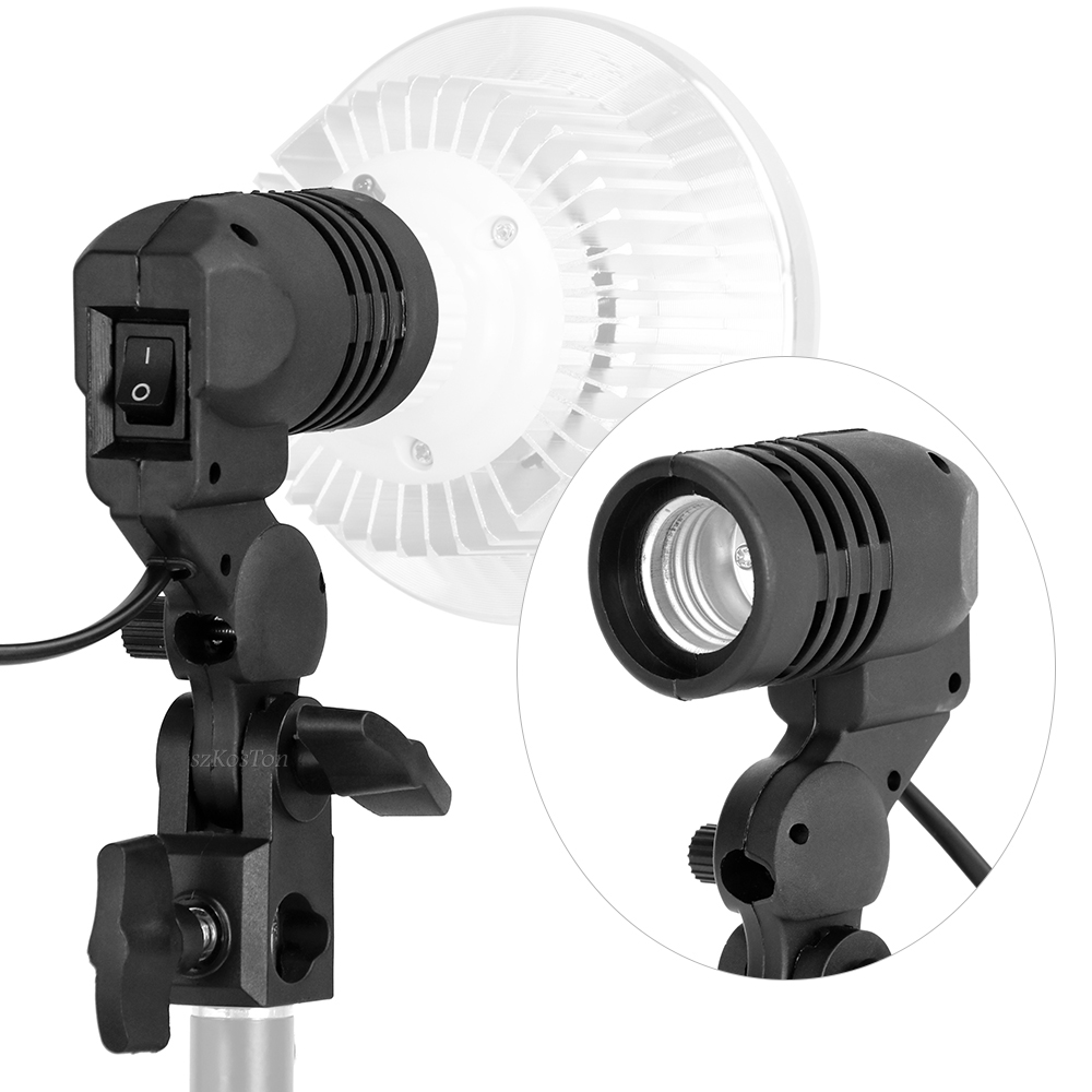 Portalámparas de un solo cabez - Photography Umbrella Lights reseña y precio