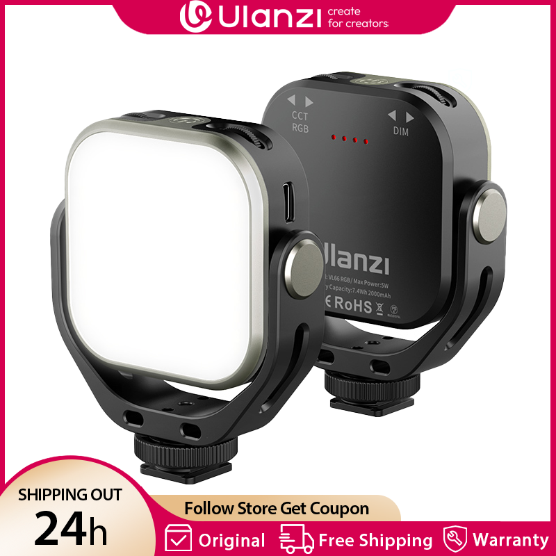 Luz de vídeo Ulanzi VL66 RGB 2 - Photography Umbrella Lights reseña y precio