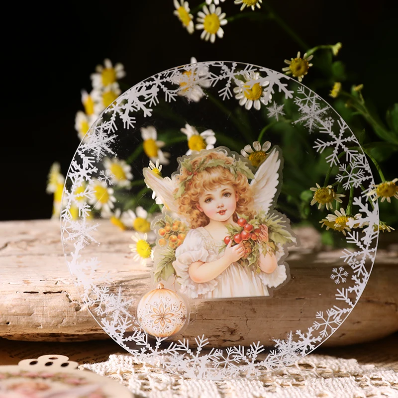 2 hojas de pegatinas de Ángel  - Photography Journal reseña y precio