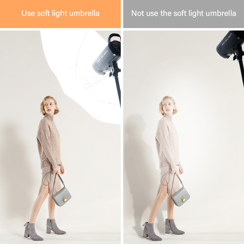 Paraguas difusor de luz blanca - Photography Umbrella Lights reseña y precio