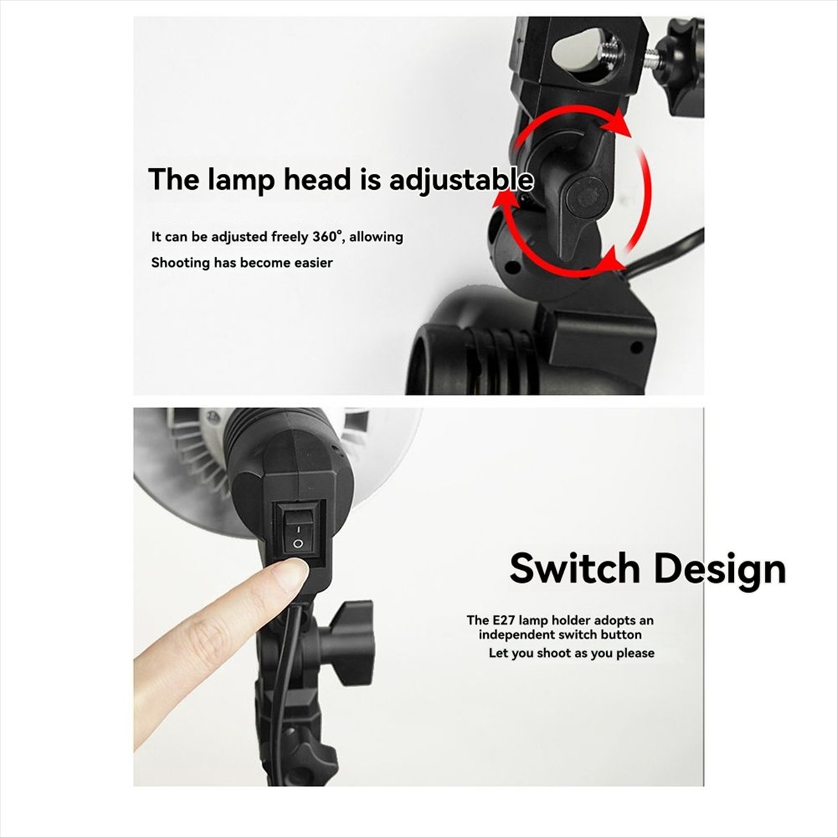 Soporte de Lámpara de Fotograf - Photography Umbrella Lights reseña y precio