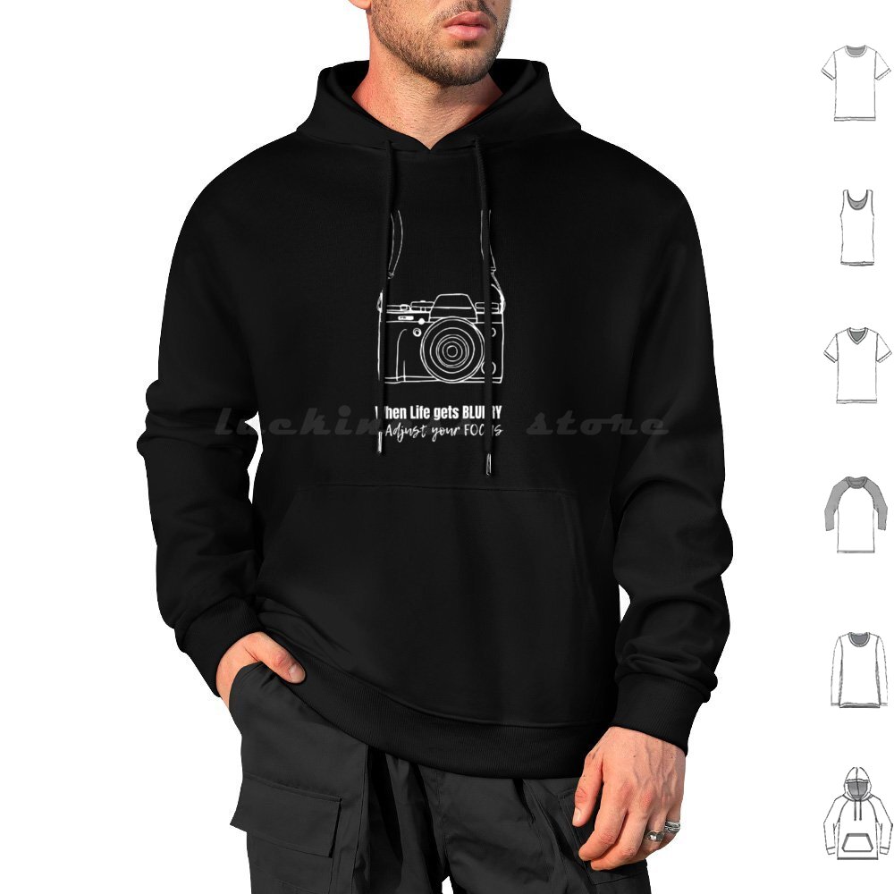 Sudadera con Capucha de Algodó - Photography Quotes reseña y precio