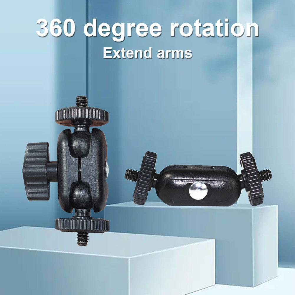 Nuevo Brazo mágico de doble ca - Photography Umbrella Lighting Kit reseña y precio
