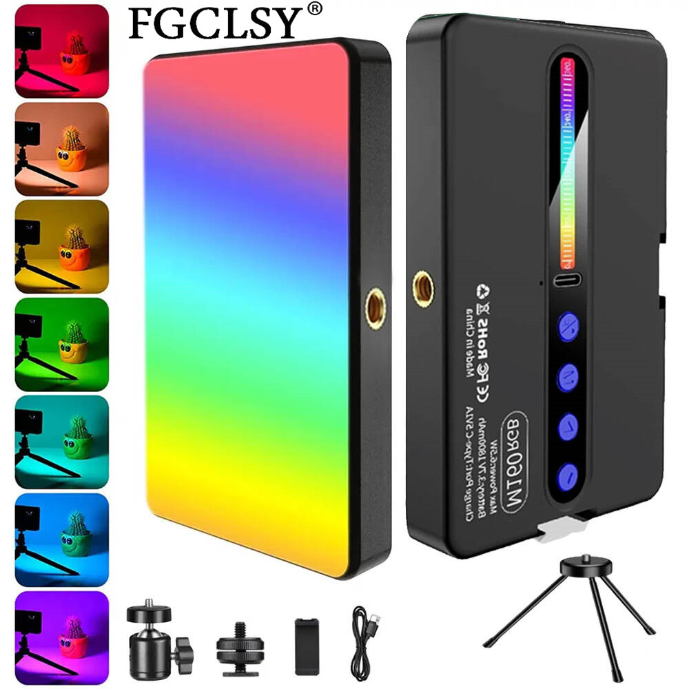 Luz LED RGB para cámara, Kit d - Photography Umbrella Lights reseña y precio