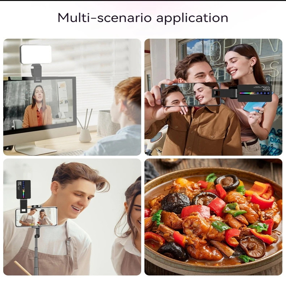 Luz LED RGB para cámara, Kit d - Photography Umbrella Lights reseña y precio