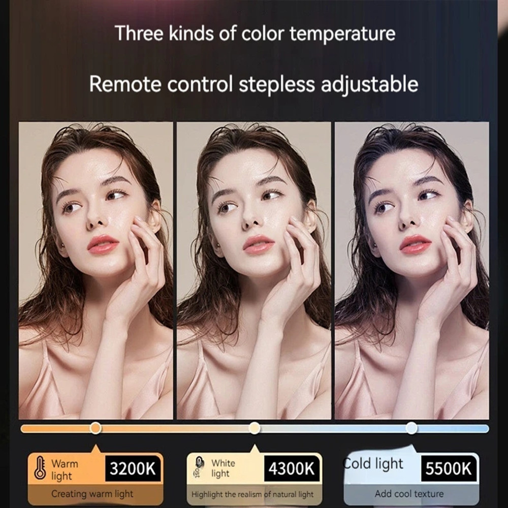 Luz LED RGB para cámara, Kit d - Photography Umbrella Lights reseña y precio