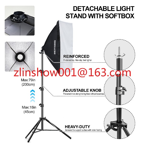 Equipo de estudio fotográfico  - Photography Umbrella Lighting Kit reseña y precio