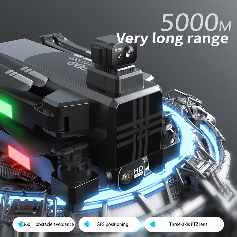 Dron A380 4K HD de tres ejes,  - Photography Hd reseña y precio