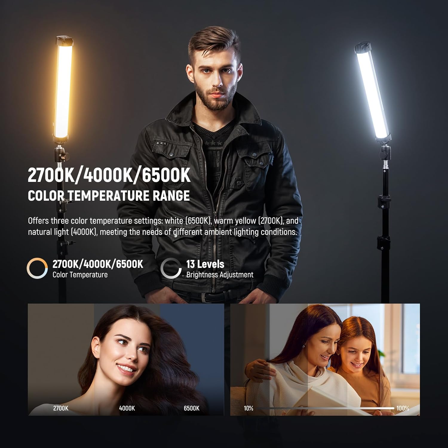 NEEWER Basics-varita de luz RG - Photography Umbrella Lights reseña y precio