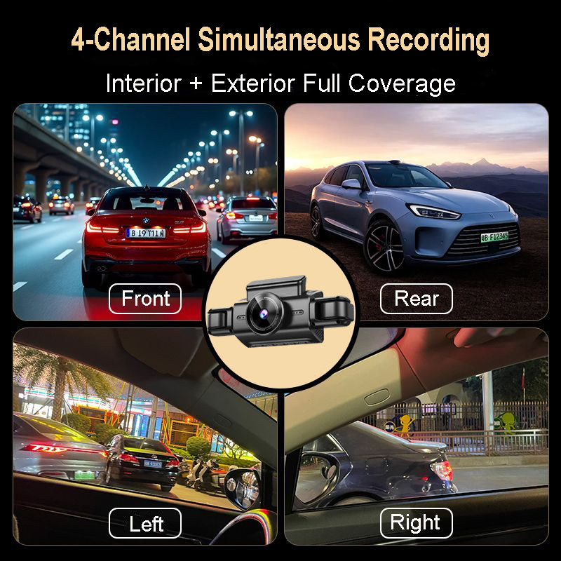 4K 4CH DVR oculto para coche c - Timelapse Controller reseña y precio