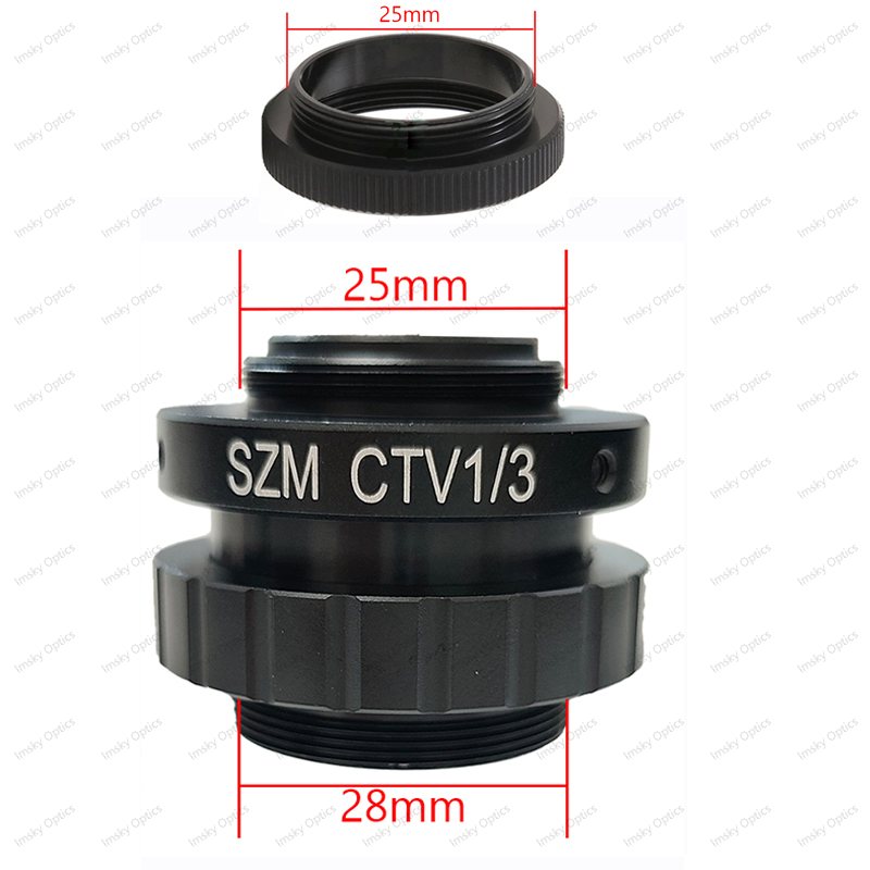 Adaptador SZMCTV 1/3X para mic - Photography Simulator reseña y precio