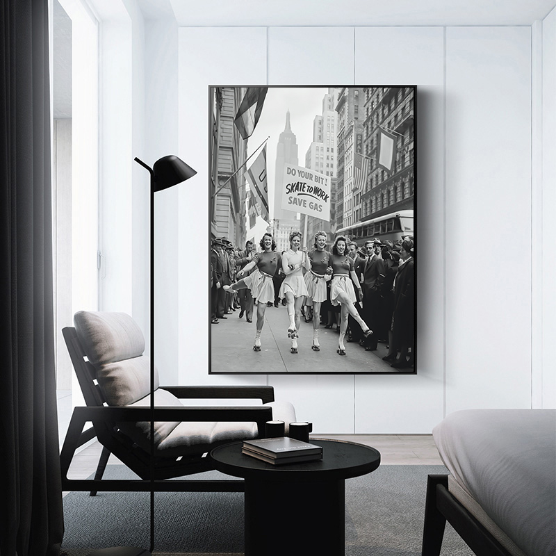 Póster de fotografía clásico e - Photography Black And White reseña y precio